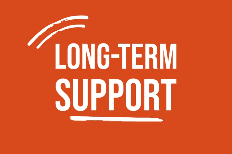 Long Term support graphic