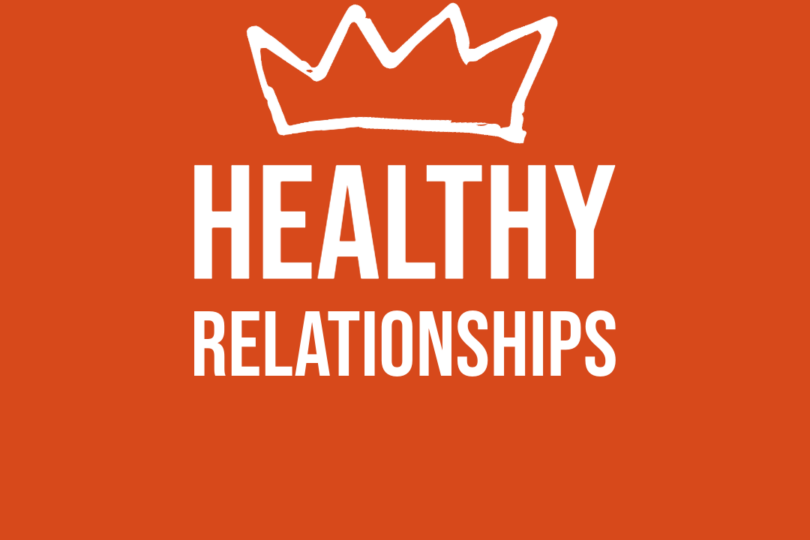 Healthy Relationships graphic.